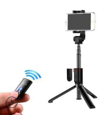 Compatible with Apple, Mobile phone selfie stick Bluetooth tripod selfie stick bracket Bluetooth with remote control aluminum alloy telescopic rod selfie stick