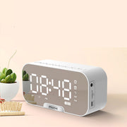 Portable Mirror Clock Alarm Clock